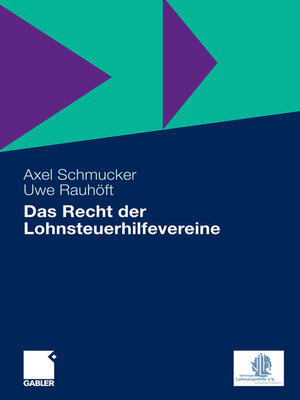 cover image of Das Recht der Lohnsteuerhilfevereine